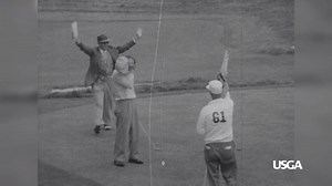 9K views · 136 reactions | #TBT: Even before #SB50, the Bay Area has been known for big moments, like Jack Fleck's playoff victory over Ben Hogan in the 1955 #USOpen at The Olympic Club. | United States Golf Association - USGA | Facebook