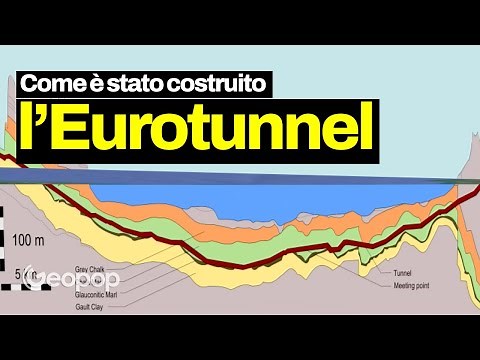 Tunnel della Manica: come è stato costruito l’Eurotunnel che collega Inghilterra e Francia?