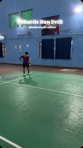 KRISHANKANT BADMINTON ACADEMY | 🏸 Shuttle Run Drill – The Key to Agility & Speed! 🚀 The shuttle run drill is a game-changer for badminton players! Here’s why you should... | Instagram