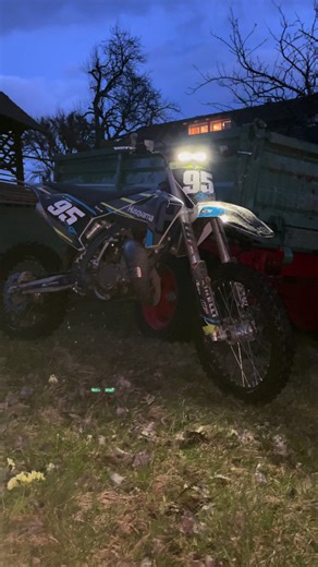 Nighttime Motocross Adventure