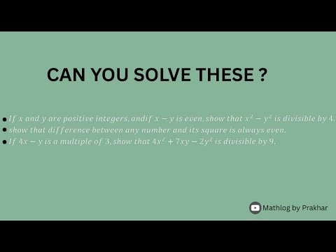 Can You solve these Questions | Theory of Numbers