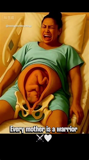 The Incredible Strength of Mothers During Labor #baby #pregnant #shortsfeed #labour #childbirth