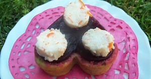 Verrines de betterave et roquette