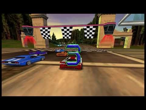 (MAT3) San Francisco Rush 2049 Legacy Edition Gameplay