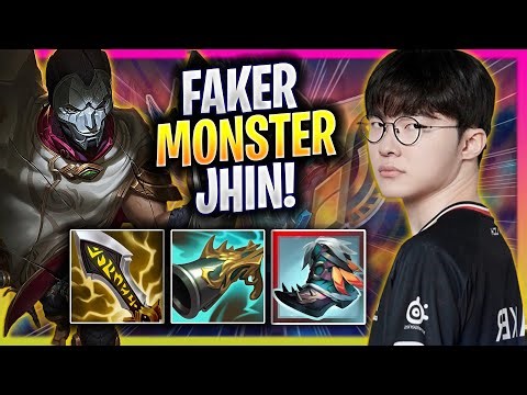 FAKER IS A MONSTER WITH JHIN! - T1 Faker Plays Jhin ADC vs Varus! | Season 2025