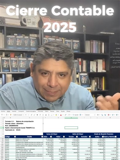 CIERRE CONTABLE 2025 | Reporting Package #contabilidad #CONTADOR #2026 #NIIF #tiktoklive #tiktokhighlights #viral #contaduria #accounting