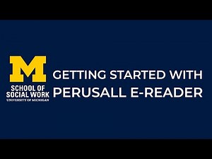 Getting Started with Perusall