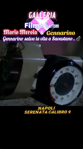 Gennarino salva la vita a Savastano nel film Calibro 9