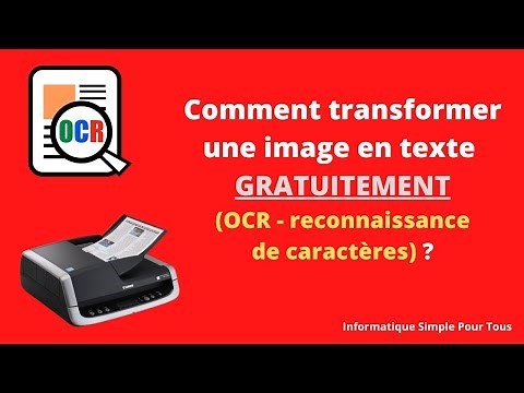 Comment transformer une image en texte gratuitement OCR ?