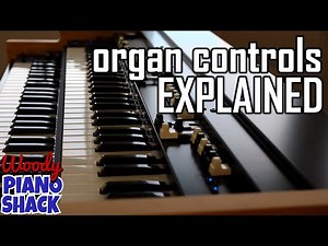 VISCOUNT LEGEND and the HAMMOND ORGAN controls