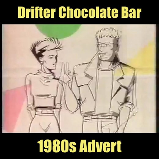 Drifter Chocolate Bar - 1980s Advert | Classic British TV and Cinema adverts