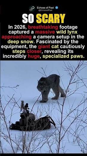 The Huge Snow Predator Inspecting High Tech