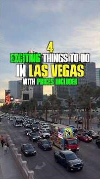 4 Exciting Things To Do in Las Vegas During 2026 With Prices Included #vegas #lasvegas