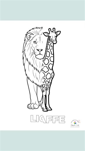 Ausmalbilder von Tieren für Kinder | Zoo, Bauernhof, Dschungel (PDF) - Etsy.de