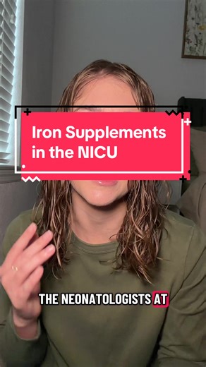 Iron is one of the most common medications I give as a NICU nurse, but it’s so important that we understand why so many NICU babies require this supplementation! Let me know if you found this video helpful or if you have any questions in the comments! #nicu #nicubaby #nicunurse #preemie #nursesoftiktok