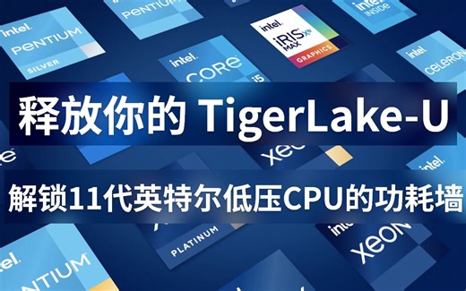 解锁11代intel低压CPU（1135G7/1165G7等）的功耗墙