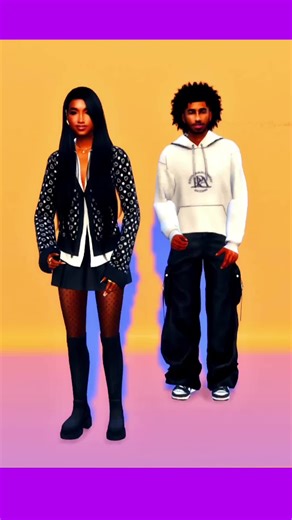 Strut Animations by @Zeya Val its cute..Hope & Jordan had to jump on the trend #tiktoktrends #sims4 #simstok #reels #dance