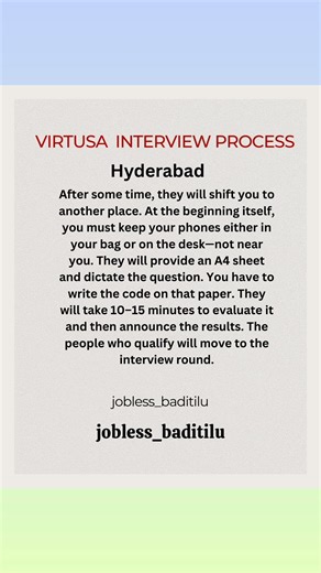 Virtusa latest interview process Comment for coding question#virtusa#virtusa2025#virtusainterview