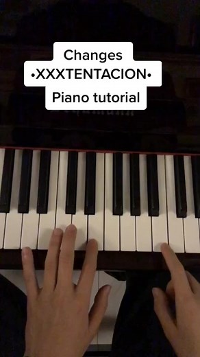 XXXTentacion Changes Piano Tutorial | Piano Cover