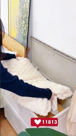 Extra-Large Flip-Top Storage Bin 📦✨ Ultimate Clutter Solution!