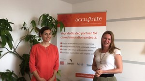 Accurate simuliert Menschenströme, um Veranstaltungen und die...