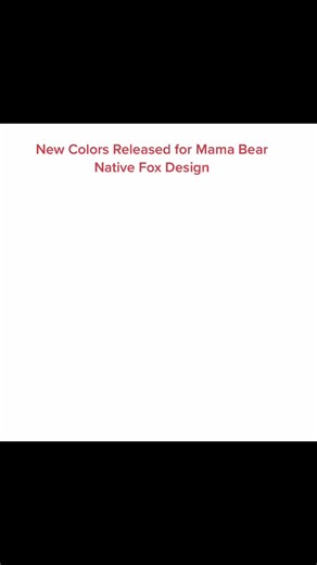 #stickers #mamabear #stickermaking #stickershop #new #smallbusinesstiktok #nativefoxdesigns #stickertiktok #waterproofsticker #vinylstickers #bear