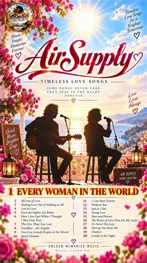 Every Woman in the World - Air Supply Greatest Hits ❤️ Best Romantic Love Songs of All Time