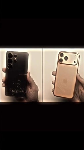 Samsung S26 Ultra Vs IPHONE 17 Pro Max - Drop Test 😬 #shorts