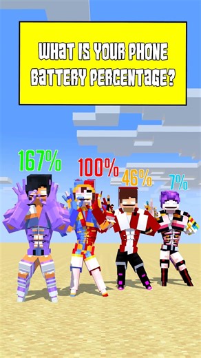 APHMAU x POMNI x JJ x RUMI | ICE SPICE PERCENTAGE!!! #kolongocraft #minecraft #aphmau #jj #rumi