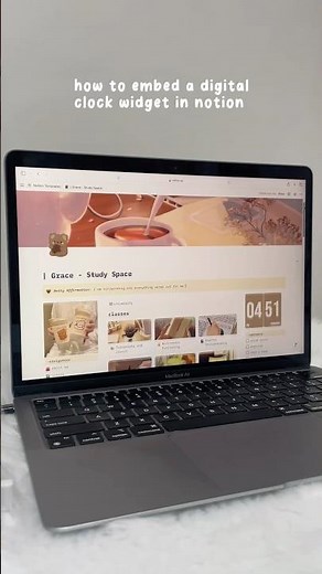 How to Embed a Digital Clock Widget in Notion