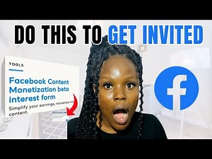 Unlock Facebook Monetization: How to Get Invited to the Content Monetization Beta