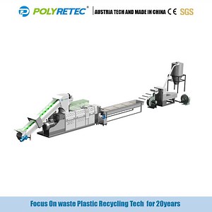 [Hot Item] PP/LDPE Film Recycling Equipment: Water-Ring Agglomeration to Pellet Production Line