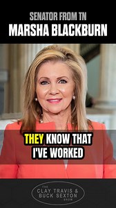 Sen. Marsha Blackburn: "I have to tell you in Memphis, in Shelby County, and I was there last week, people come up to me and say thank you so much." | The Clay Travis and Buck Sexton Show