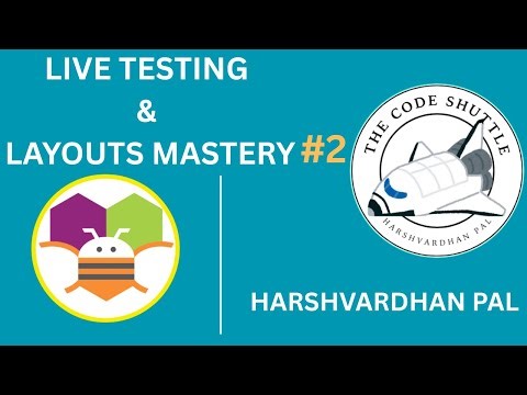 Live Testing & Layout Mastery in MIT App Inventor