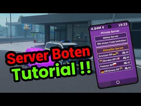 🔥 ROBLOX EMERGENCY CALL HAMBURG: Server BOTTEN Tutorial #roblox #notrufhamburgroblox