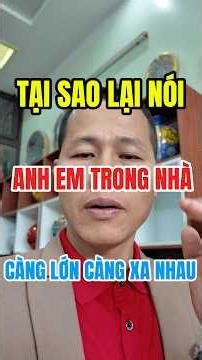 Why do siblings grow further apart as they get older? #siblings #family #life #fengshui #peace