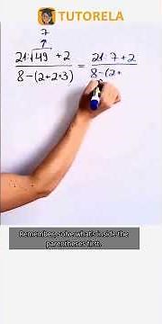 Complex Fraction Solution: Division by Zero Explained #Math #TheOrderOfOperations #PowersAndRoots