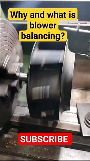 What is blower balancing| How do you balance a blower impeller| What is the balancing system in fan?