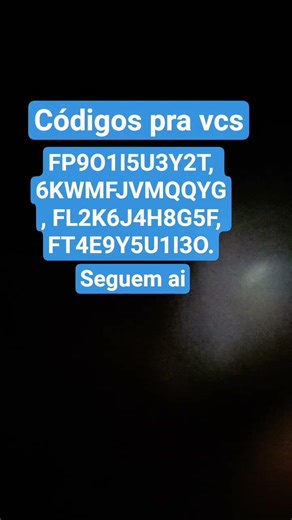 códigos para vcs