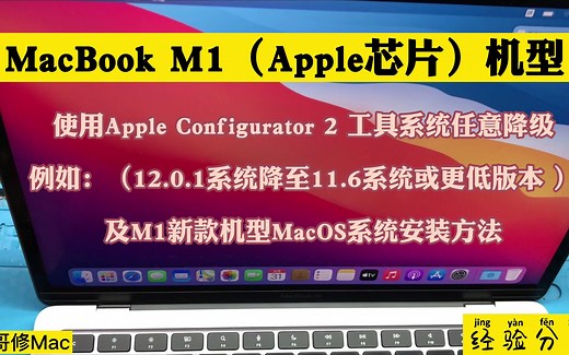 MacBook M1（Apple芯片）机型 MacOS 系统任意降级 及 系统安装方法分享