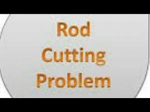 Rod Cutting Problem
