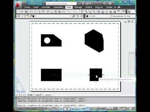 Viewbase command - What's New in AutoCAD 2012 - from myCADsite.com