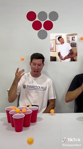 TWIN BATTLE! Down to the WIRE! 🥤#dudeperfect #challenge