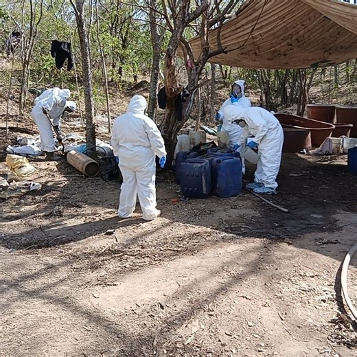 Over 1,500 pounds of meth found in secret labs in Mexico