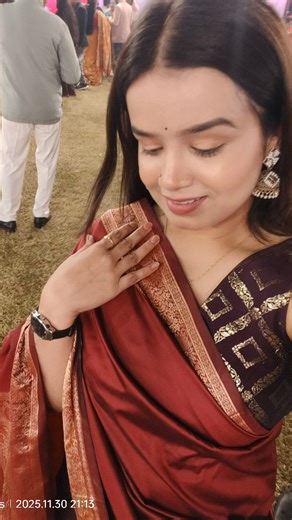 Pragya Trivedi on Instagram: "Naya Avatar🤗 @officialswissbeauty @facescanada @one_on_oneee @miss19 [Swiss beauty, FacesCanada, Miss 19, One on one, make up, compact, concealer, blush, eyeliner, mascara, lipstick, makeover] #trendingreels #viral #makeup #makeover"