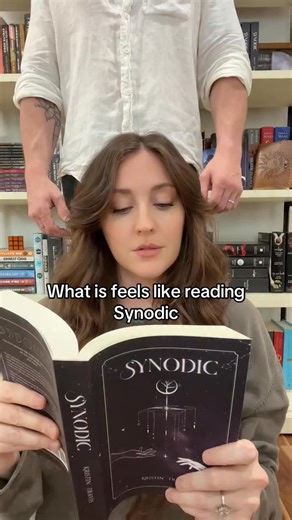 A Paranormal Romance that gives Romantasy vibes! A slow burn to spicy romance with astral projection, a love divided by dimensions, and a world like Middle Earth 🌌✨ - - - #synodic #booktok #romantasybooks #bookrecs | Kristin Travis