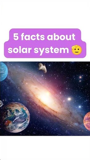 Things you don't know about solar system 🌍☀️