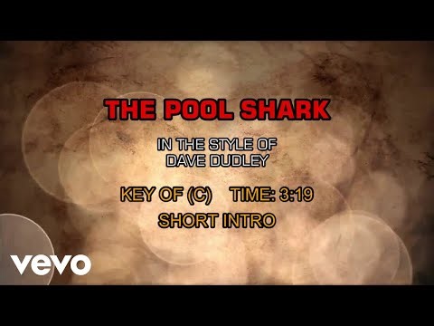 Dave Dudley - Pool Shark (Karaoke)