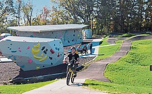 Allegheny County opens bouldering park, BMX pump track in Boyce Park