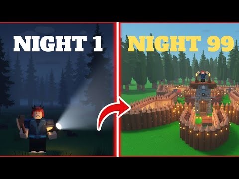 DAY 1 vs MONSTER RAM | sirph 20 dinon mein hamaara basai khatm (Roblox 99 Nights)